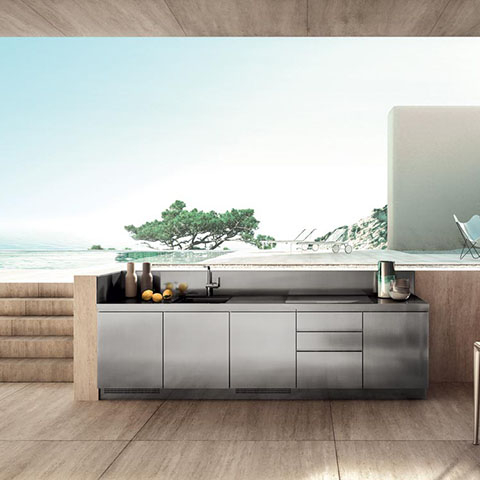 Outdoor Kitchen Cabinets Outdoor Kitchen Bbq Island