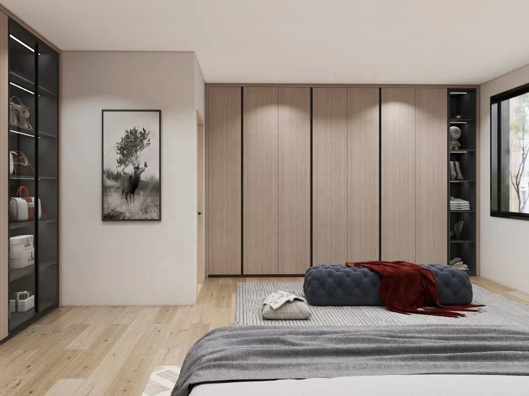 Tall Custom Modern Open Combination Cloth Walk in Closet Bedroom Furniture for Clothes Foldable Metal Cabinet Wardrobes Closet