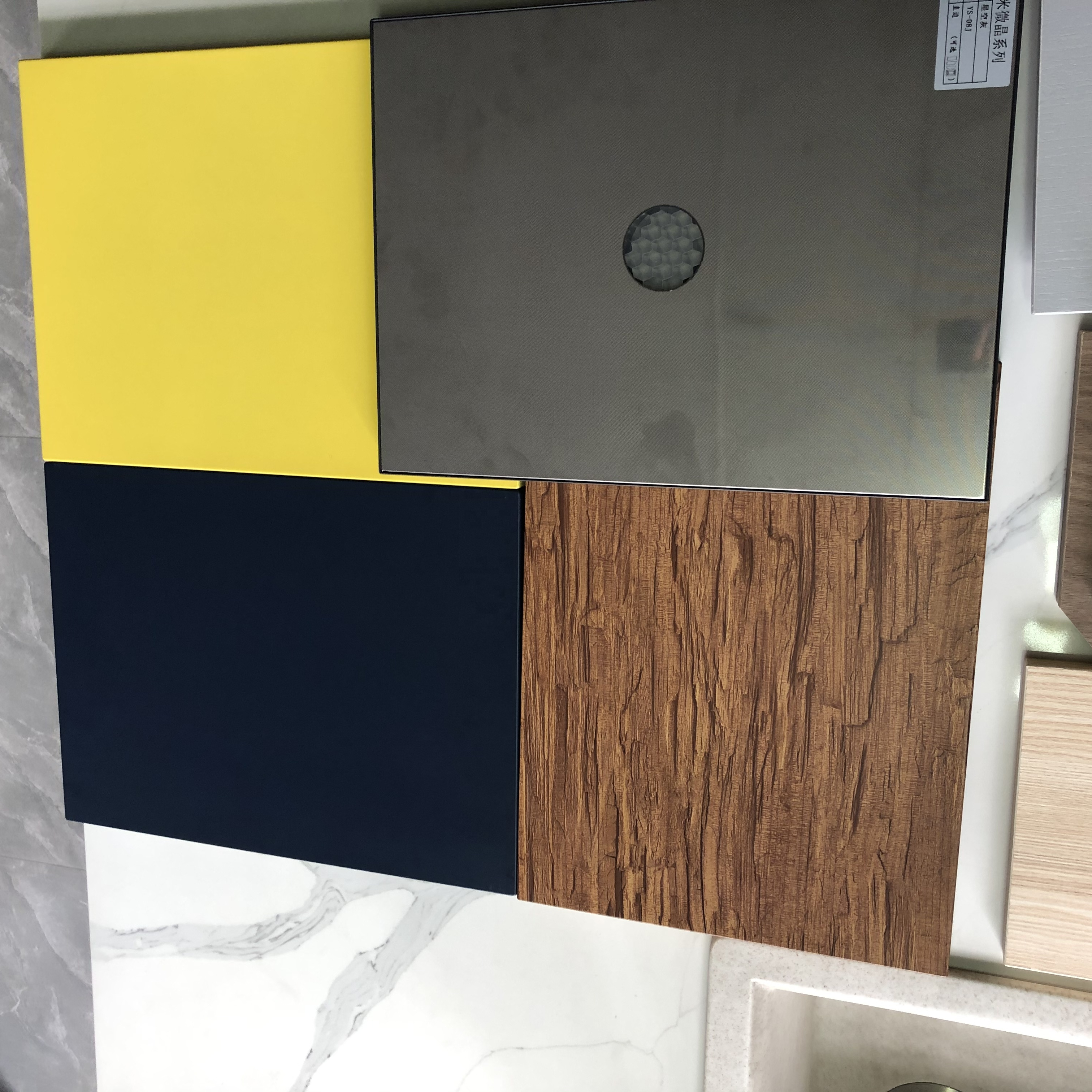Kino Stainless Steel Kitchen Cabinet Door Panel Sample One Piece for Quality Checking