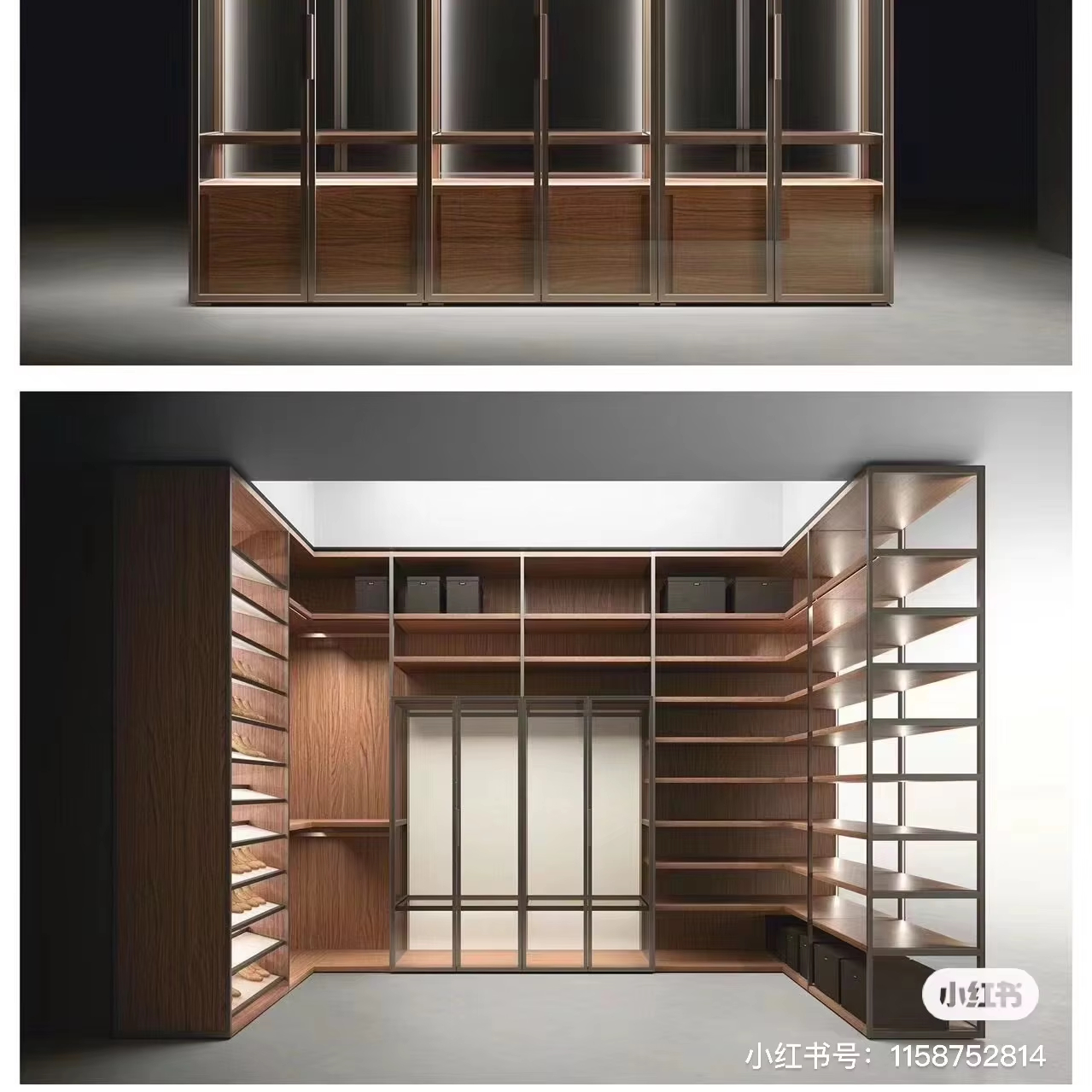 Tall Custom Modern Open Combination Cloth Walk in Closet Bedroom Furniture for Clothes Foldable Metal Cabinet Wardrobes Closet