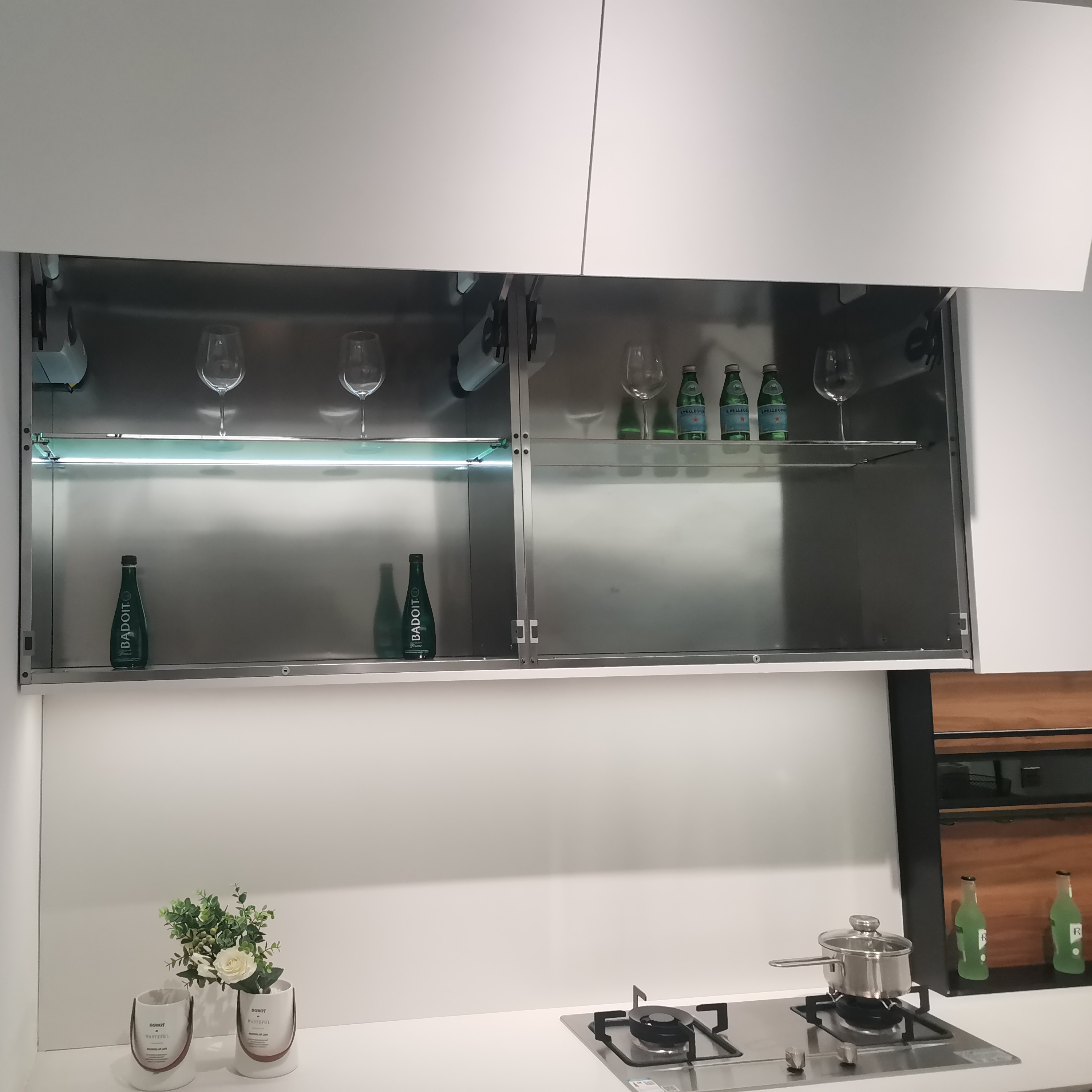 Rustproof Stainless Steel Kitchen Cabinets