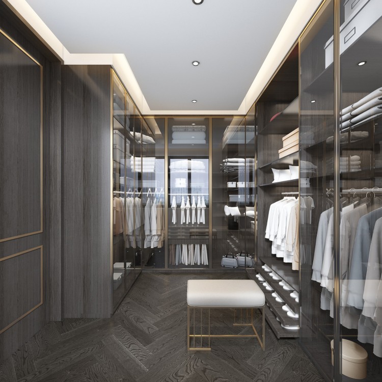 Tall Custom Modern Open Combination Cloth Walk in Closet Bedroom Wall Wardrobe Design Clothes Portable Wardrobes