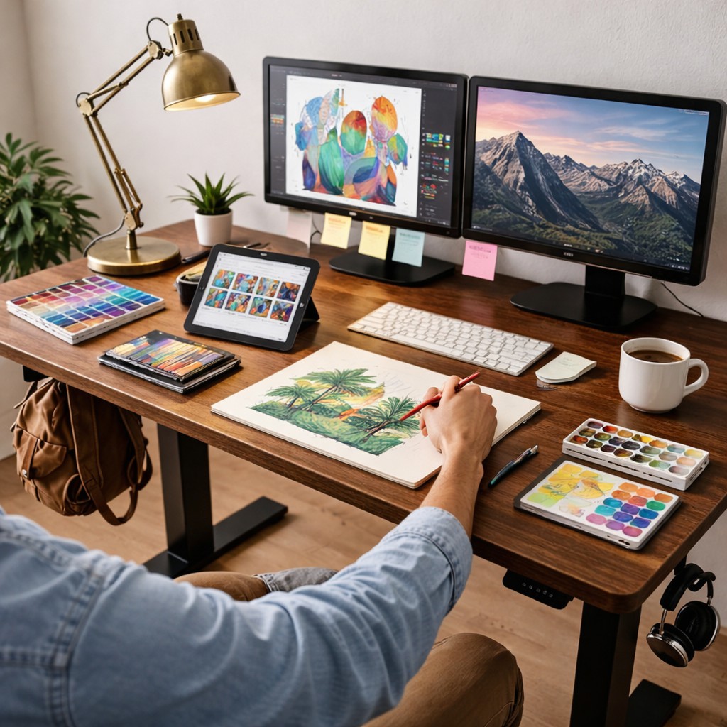 ZY-02 Dual Motor Standing Desk 2-Stage Fast Lift Heavy Duty Frame for Corporate Office Workstations
