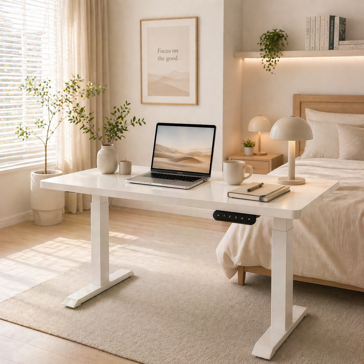 ZY-02 Dual Motor Standing Desk 2 Stage Electric Adjustable Computer Desk for Home Office and Corporate Use