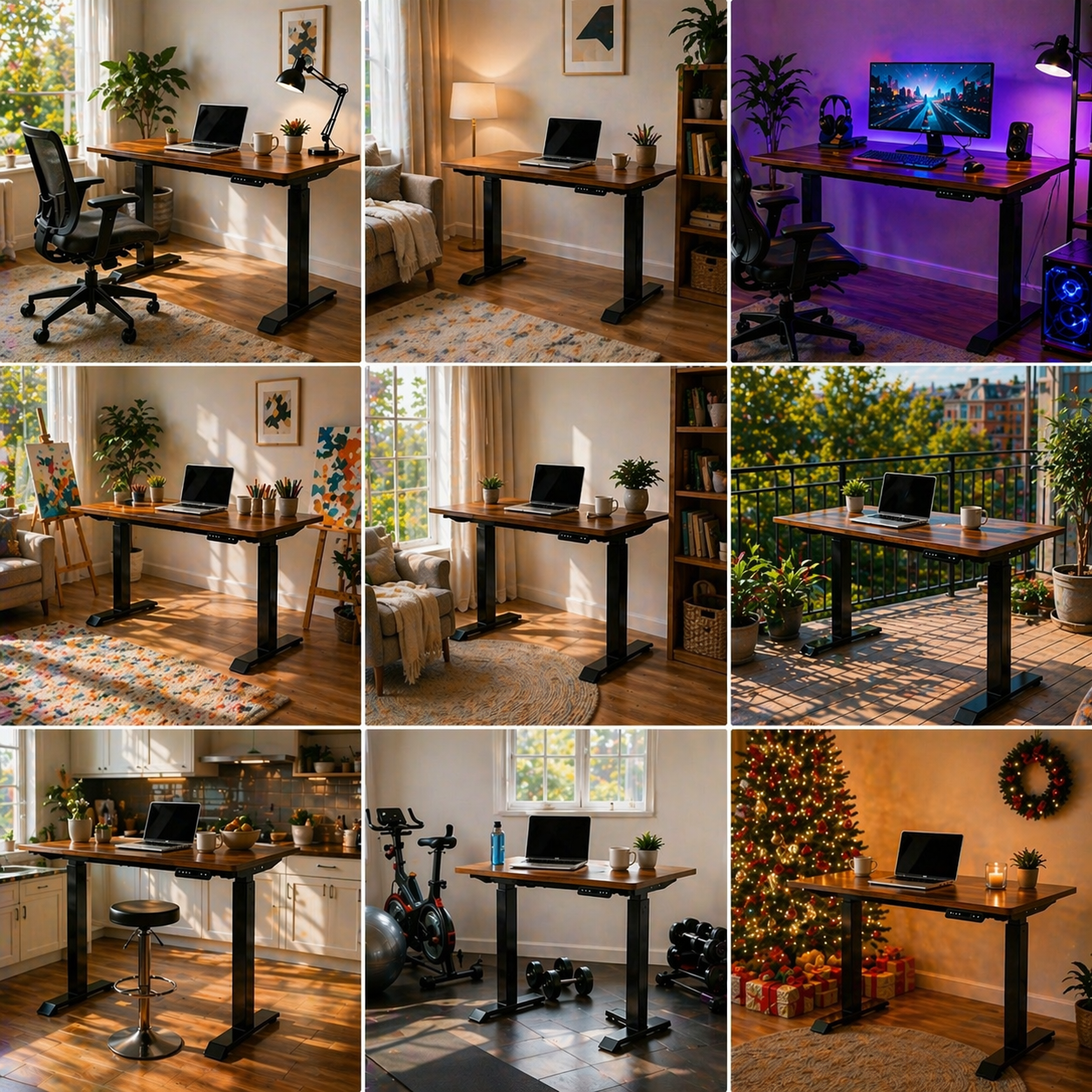 ZY-02 Dual Motor Height Adjustable Desk Heavy Load Electric Standing Table for Commercial Office Furniture Buyers