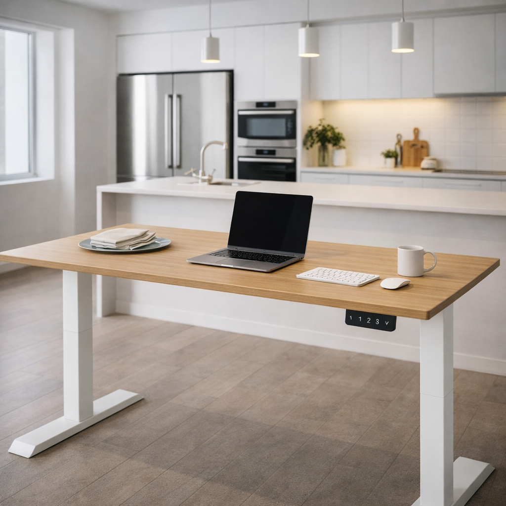 ZY-02 Dual Motor 2-Stage Standing Desk Kitchen Workspace Multi-Purpose Home Office