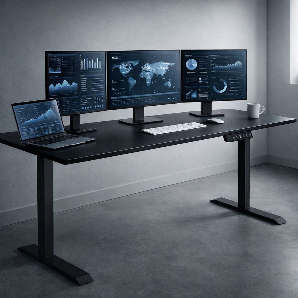 ZY-02 Dual Motor Standing Desk Corporate Office Large Workspace High Stability