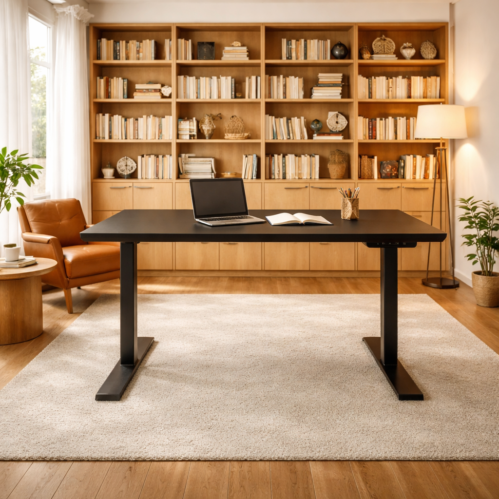 ZY-02 Nordic Minimal Library Home Office Standing Desk