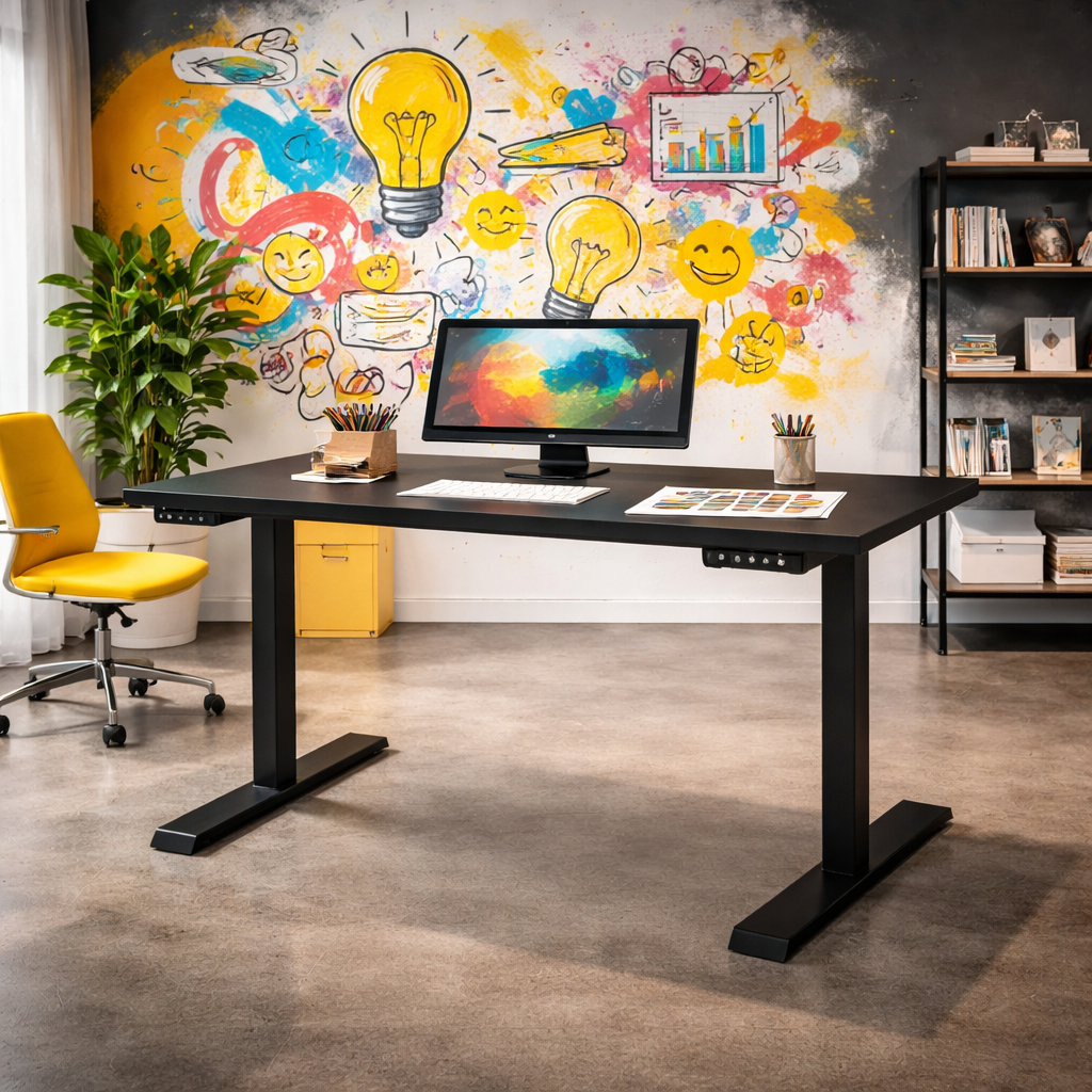 ZY-02 Industrial Designer Workspace Standing Desk