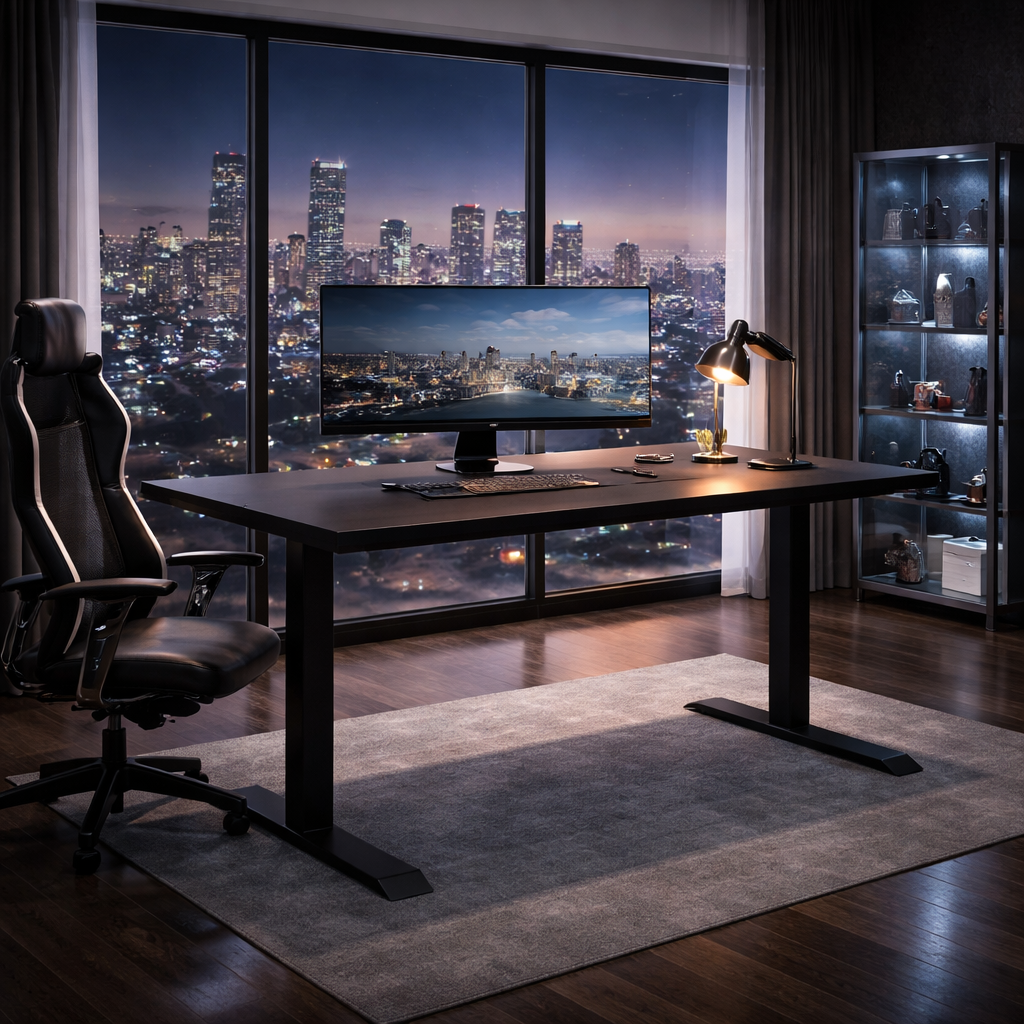 ZY-02 Contemporary Art Studio Adjustable Standing Desk Workspace