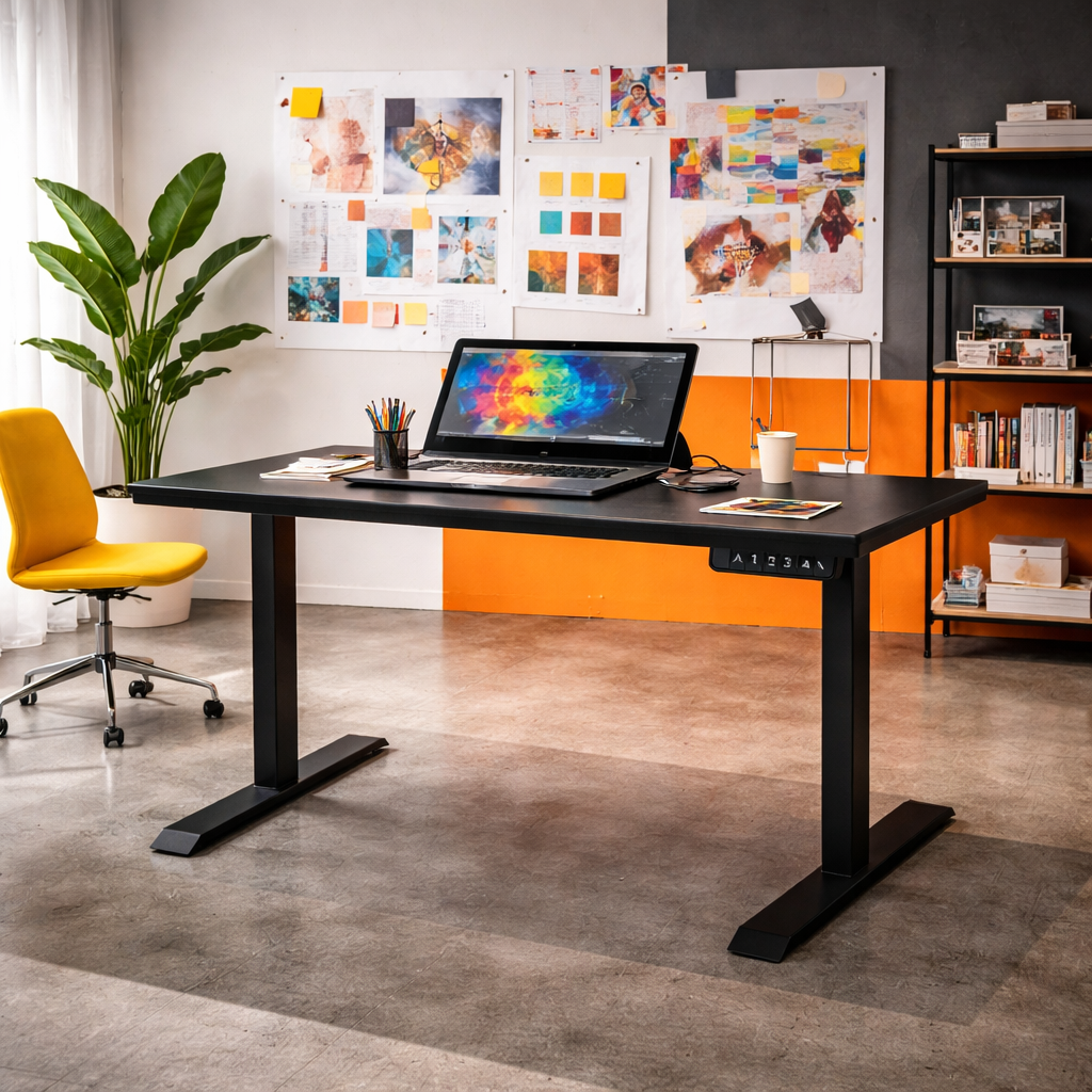 ZY-02 Ocean View Adjustable Standing Desk Modern Home Workspace