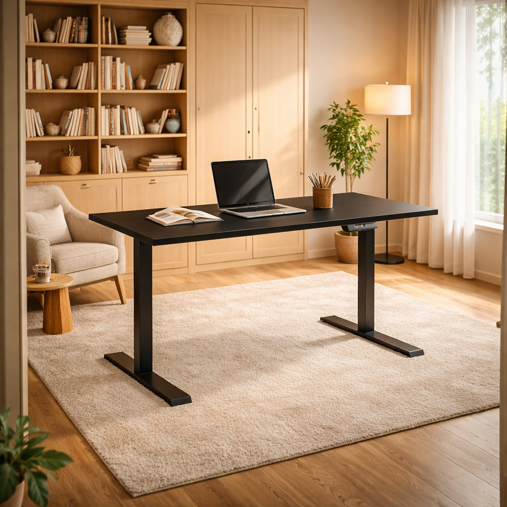 ZY-02 Dual Motor Electric Standing Desk for Gaming and Multi Monitor Setup