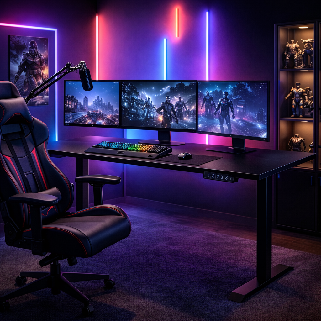 ZY-02 Mountain View Home Office Standing Desk