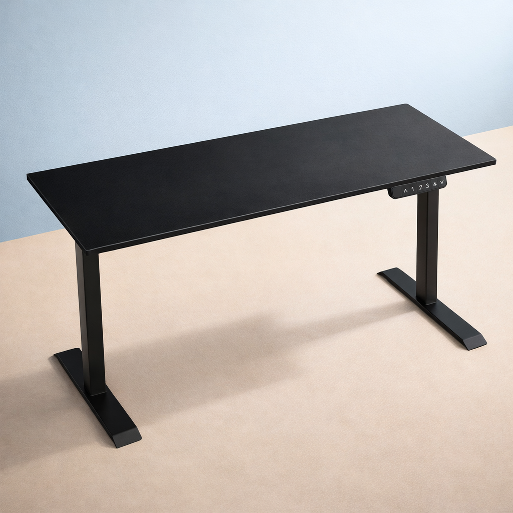 ZY-02 Clean Studio White Standing Desk