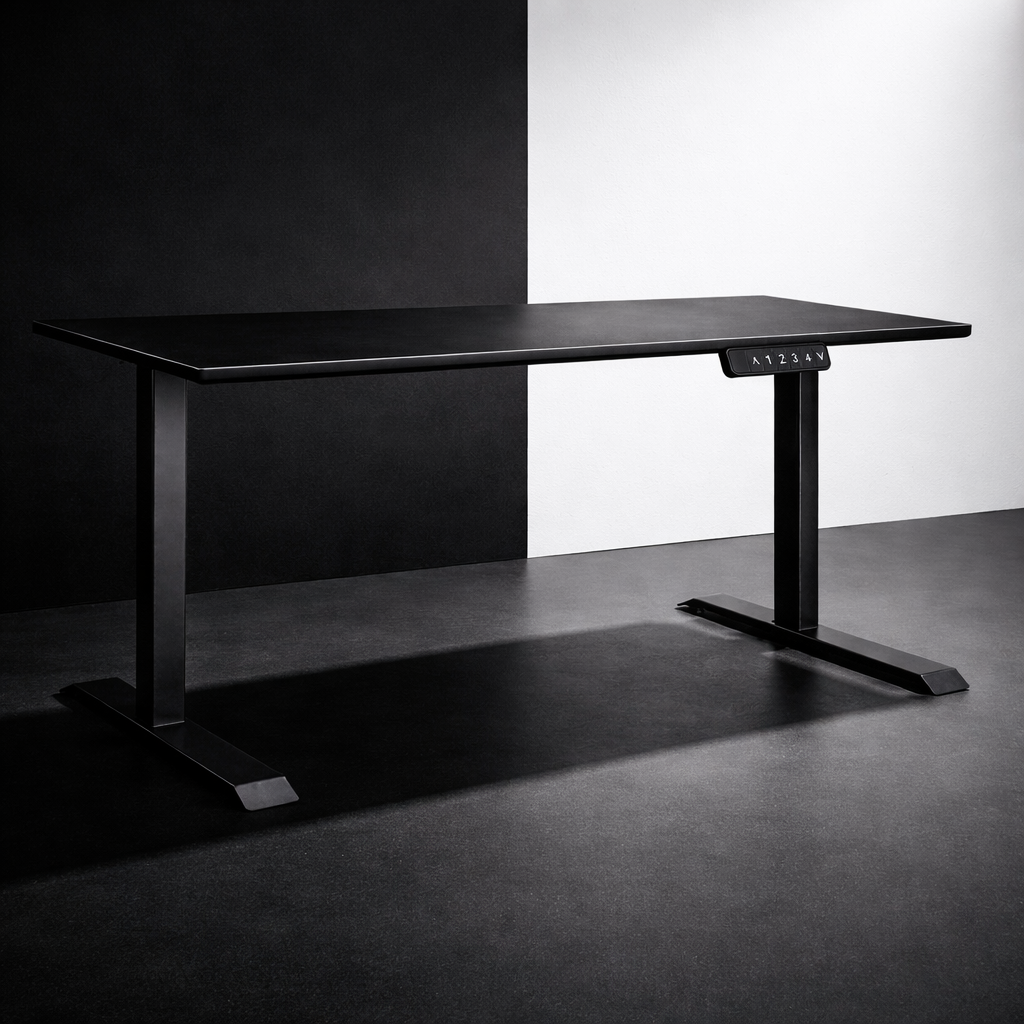 ZY-02 Industrial Grey Space Standing Desk