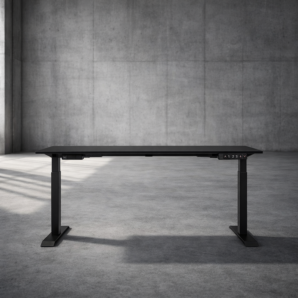 ZY-02 Black White Contrast Scene Standing Desk