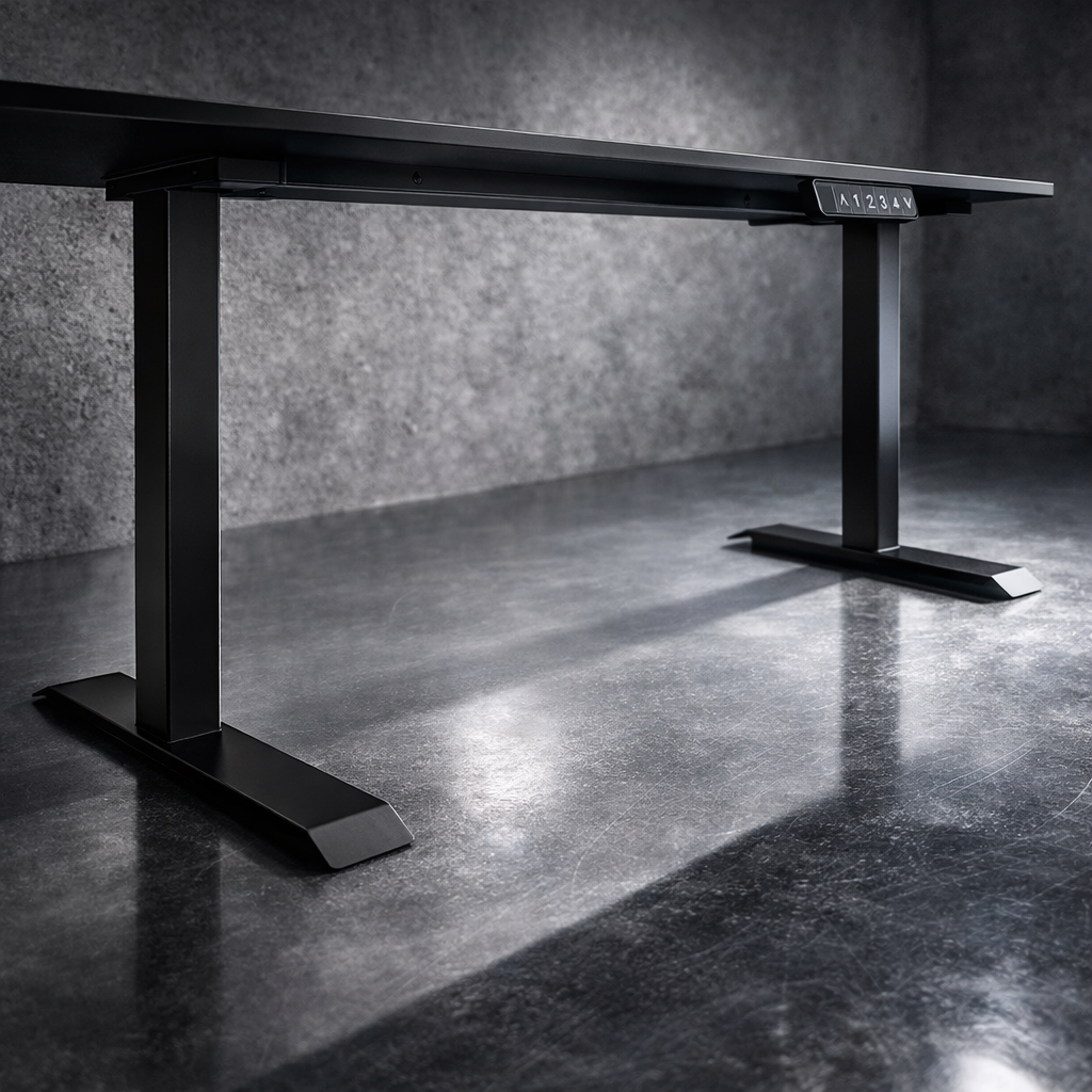 ZY-02 Industrial Concrete Shadow Standing Desk
