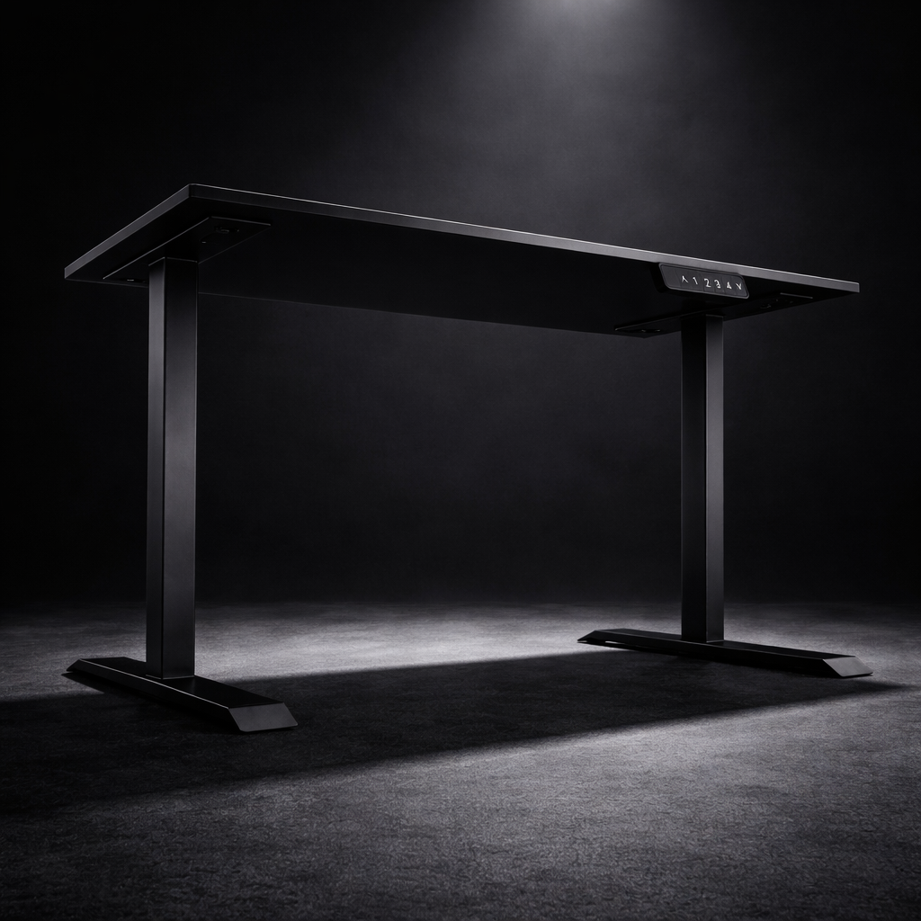 ZY-02 Dark Texture Floor Scene Standing Desk