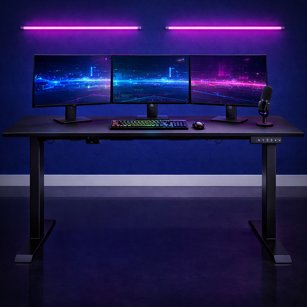 ZY-02 Electric Adjustable Desk for Corporate Office Workstation