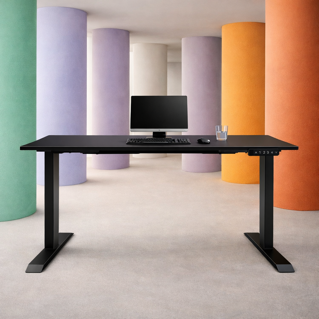 ZY-02 Professional Sit Stand Desk for Creative Studio Workspace