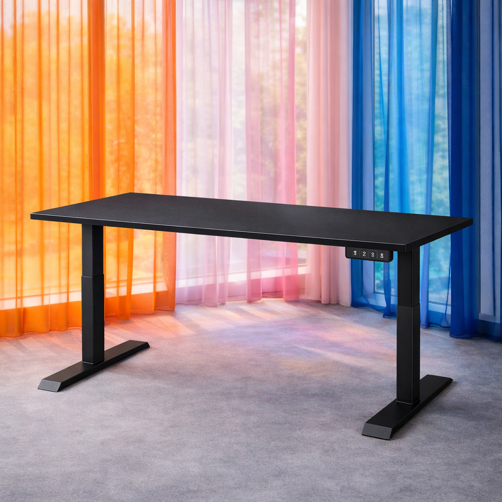 ZY-02 Electric Standing Desk with Memory Controller for Office Workstation