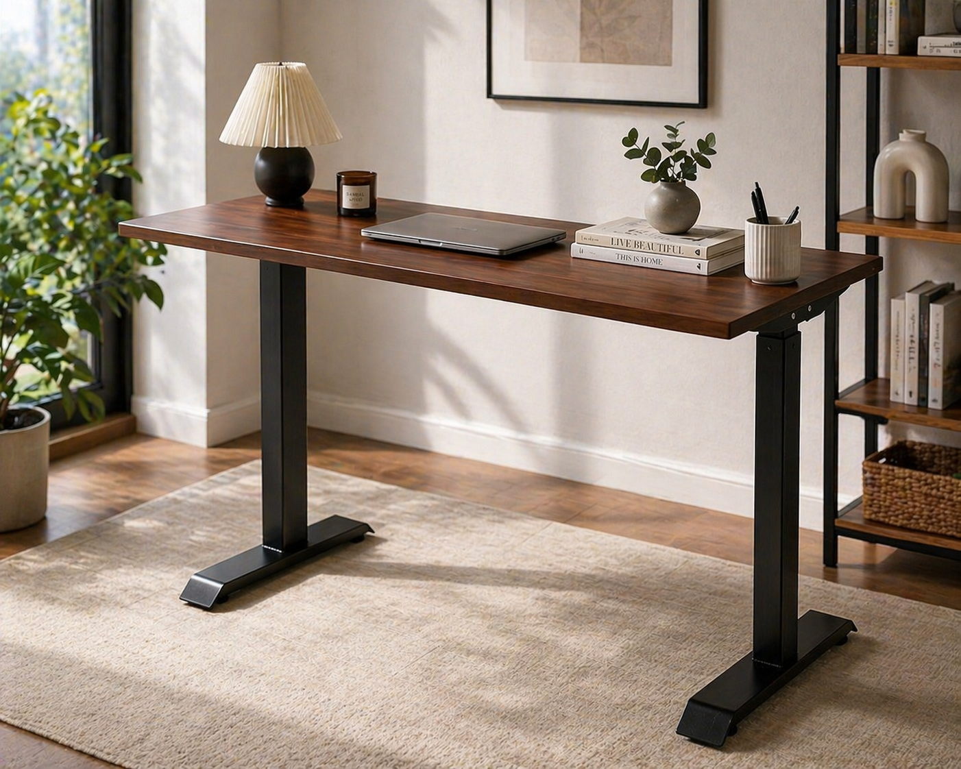 ZY-02 Dual Motor Standing Desk Supplier 2 Stage Electric Adjustable Desk for Bulk Office Projects