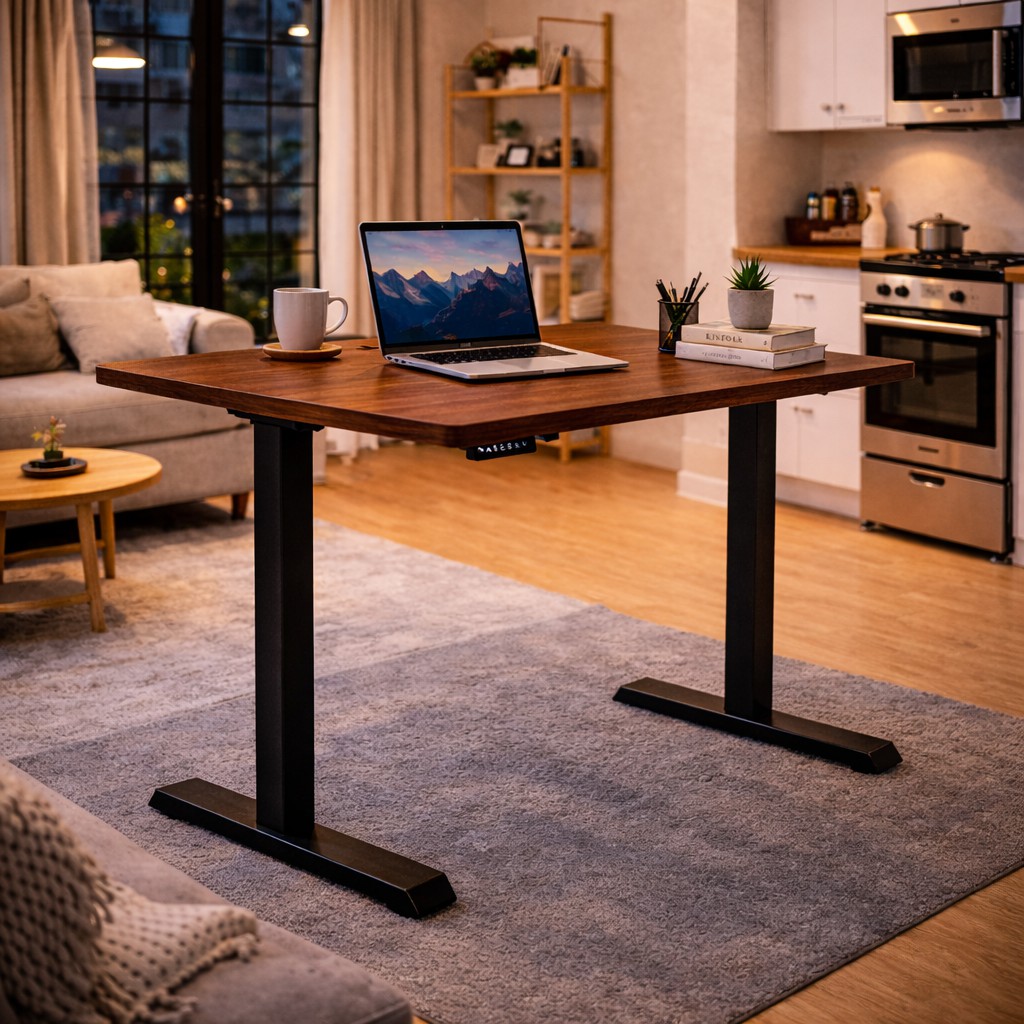 ZY-02 Dual Motor Standing Desk 2-Stage Wireless Control Adjustable Desk for Smart Office Environments