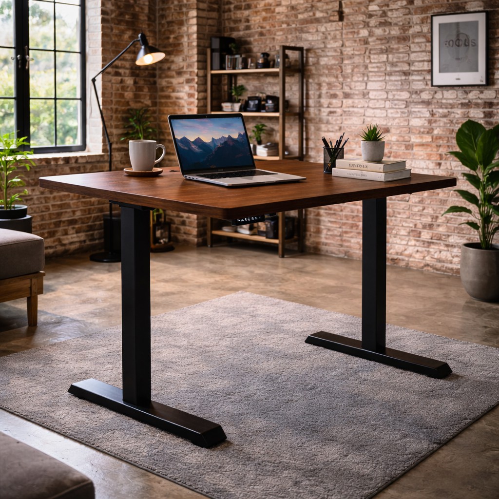 ZY-02 Dual Motor Standing Desk 2-Stage App Control Smart Desk for Modern Intelligent Offices