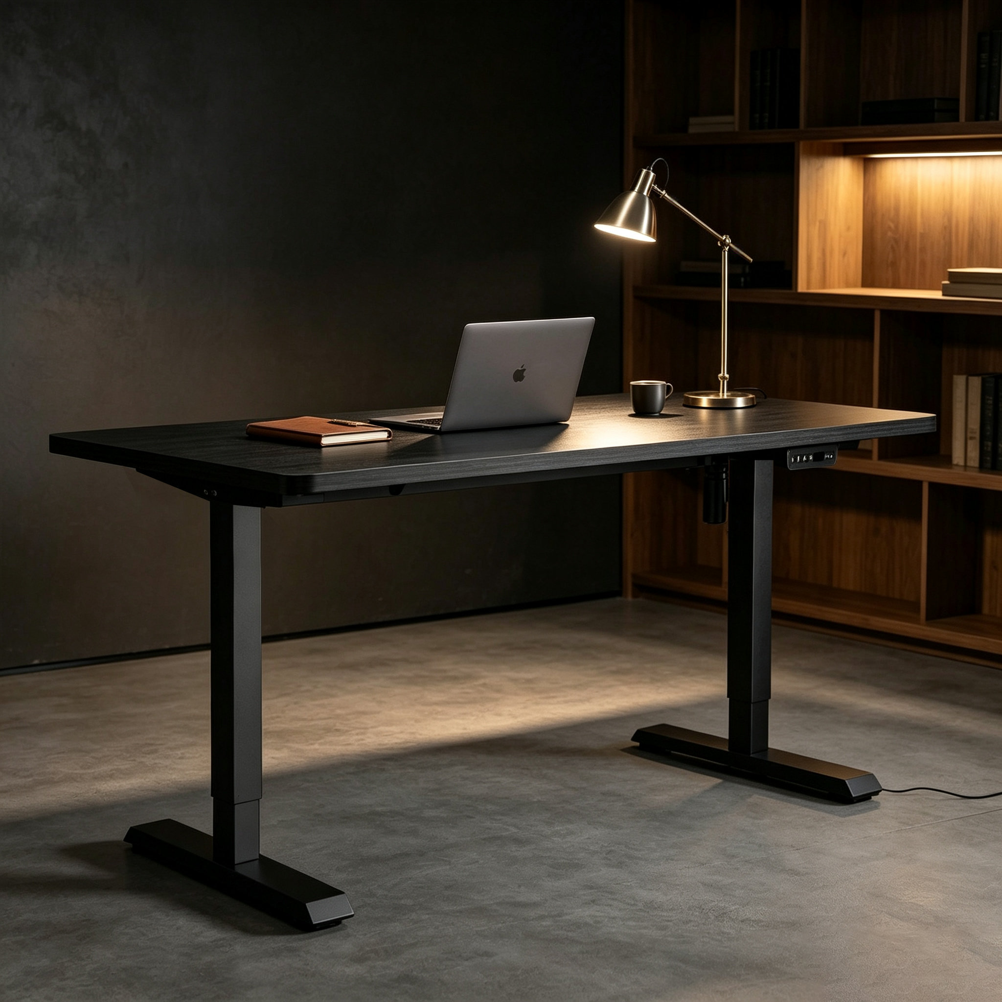 DK-02 Single-Motor Electric Desk Lift Frame | Cost-Smart Adjustable Platform for Office Furniture Importers