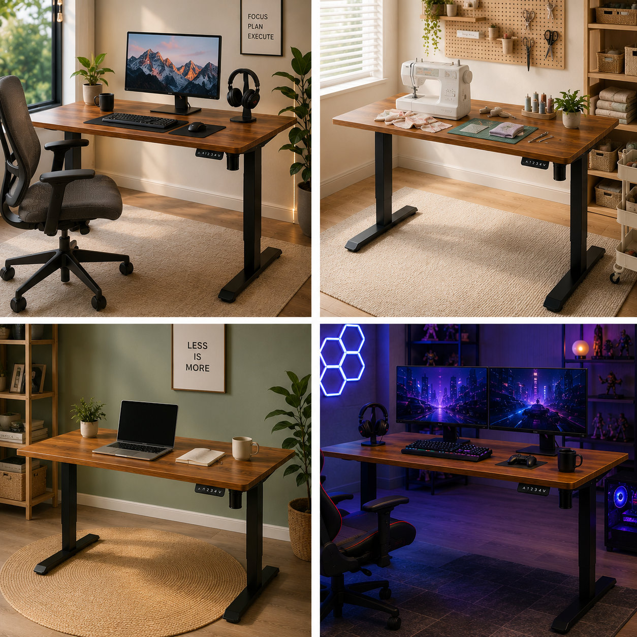 DK-02 Electric Standing Desk Support System | Dealer-Friendly Common Platform for Showrooms and Stock Programs