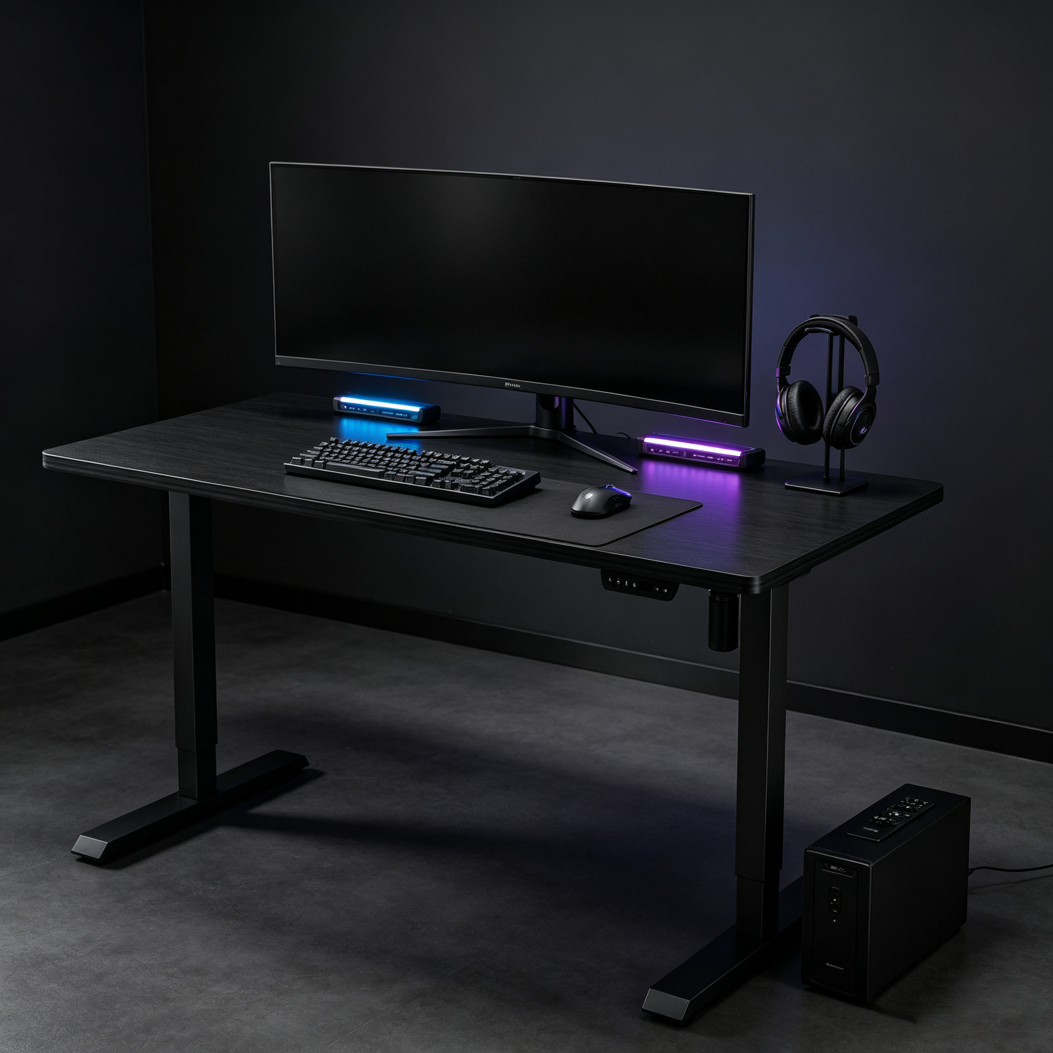 DK-02 Two-Stage Motorized Office Table Base | Stable Bulk-Supply Solution for Corporate Furniture Dealers