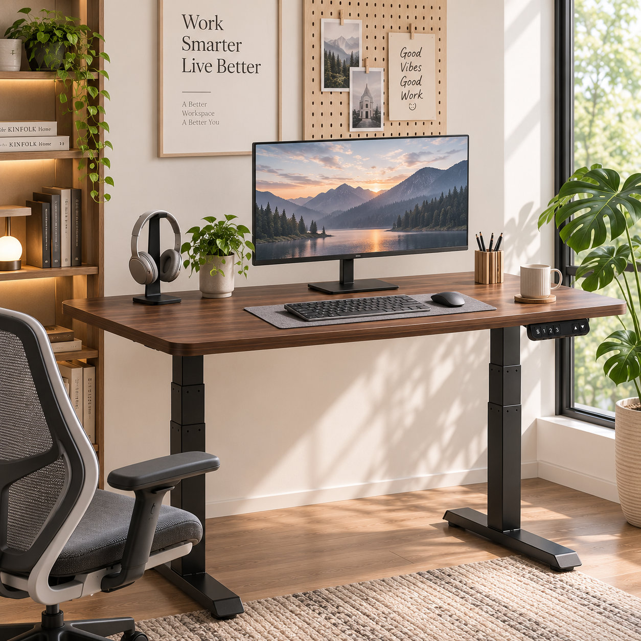 ZY-03 Dual Motor Triple-Stage Office Table Frame with Multi-Size Desktop Compatibility for Dealer Showrooms