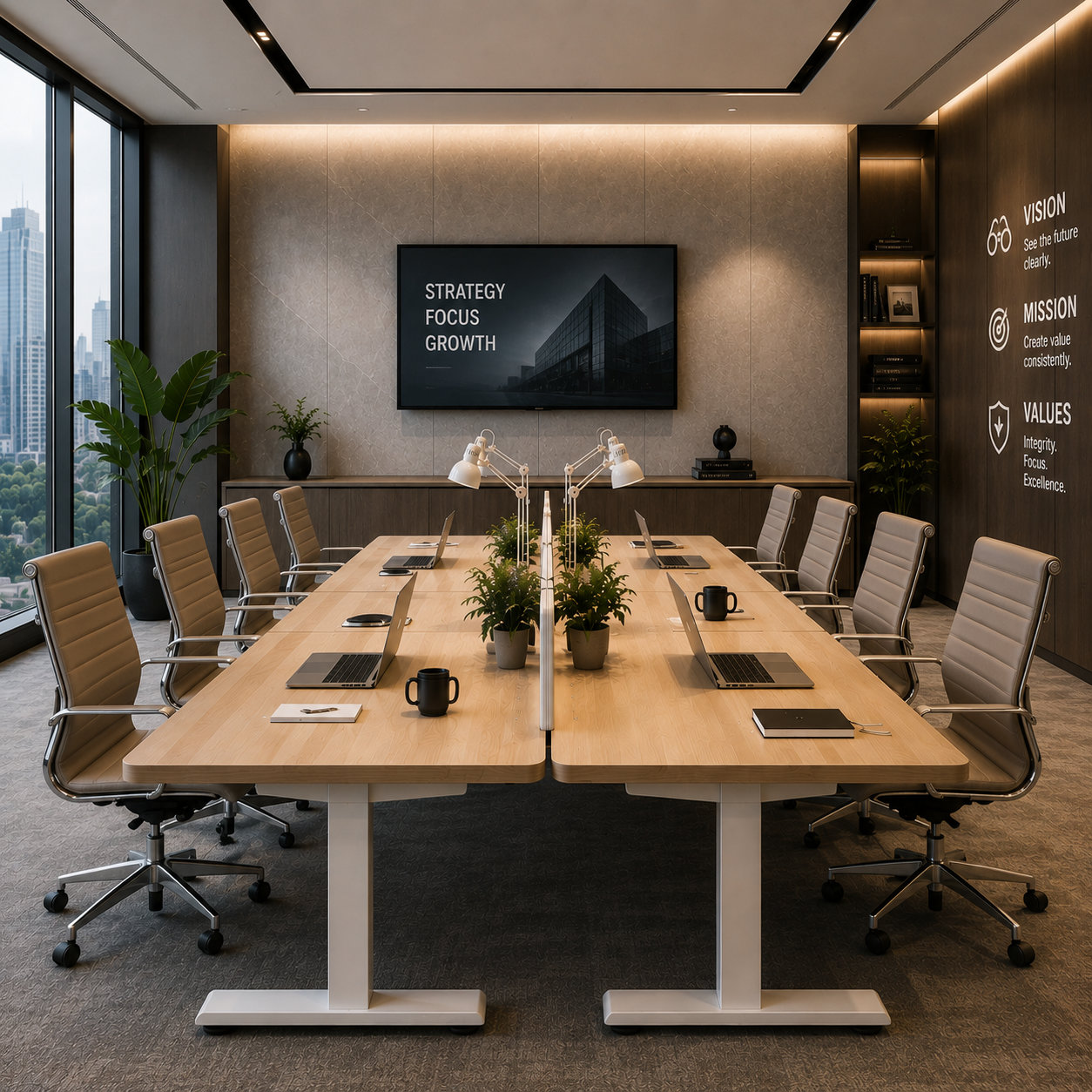 ZY-02 Dual Motor Computer Standing Desk with T Leg Frame for Technology Offices