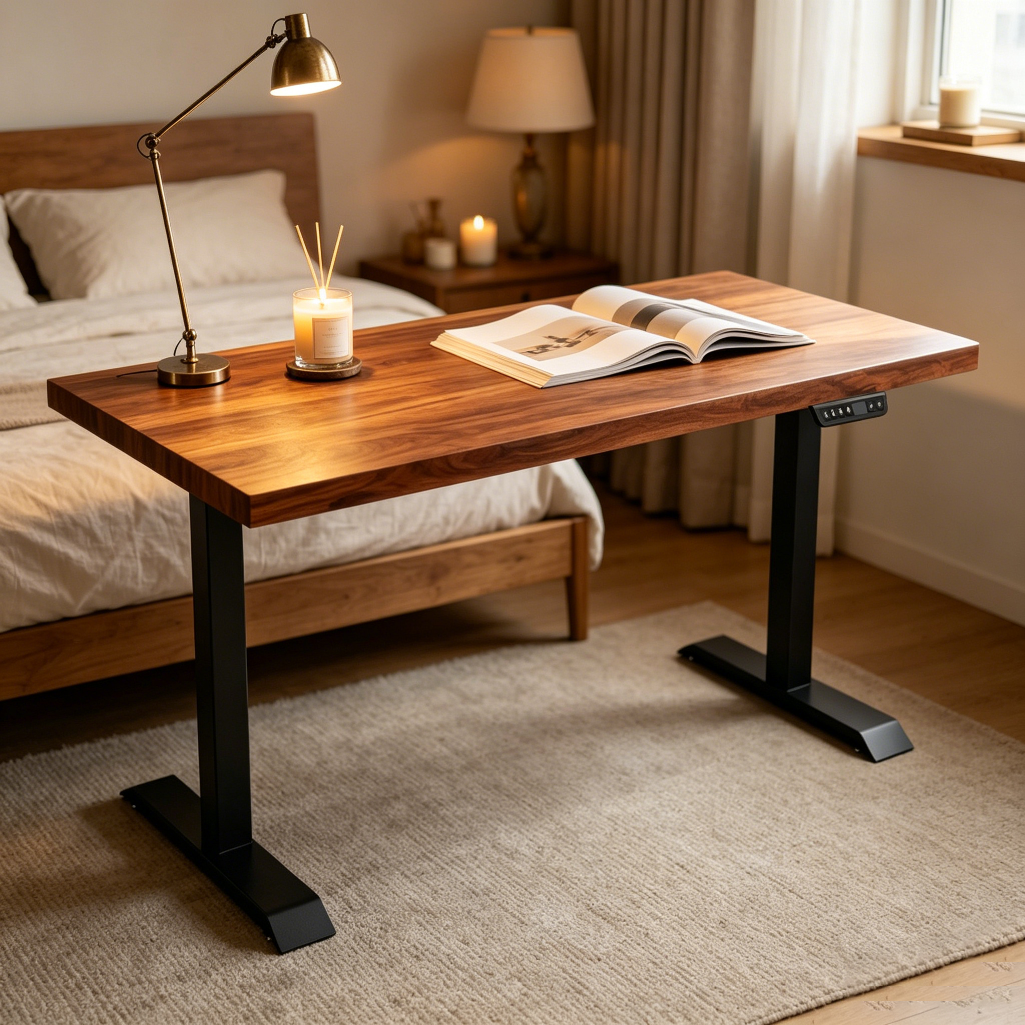 ZY-02 2-Stage Dual Motor Electric Desk with High Load Capacity for Workspace Integrators