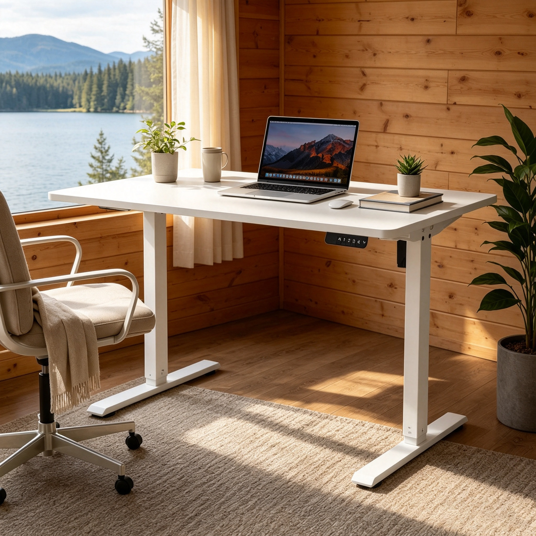 FY-02 OEM Electric Standing Desk Base – Private-Label Friendly Single-Motor Frame for Furniture Distributors