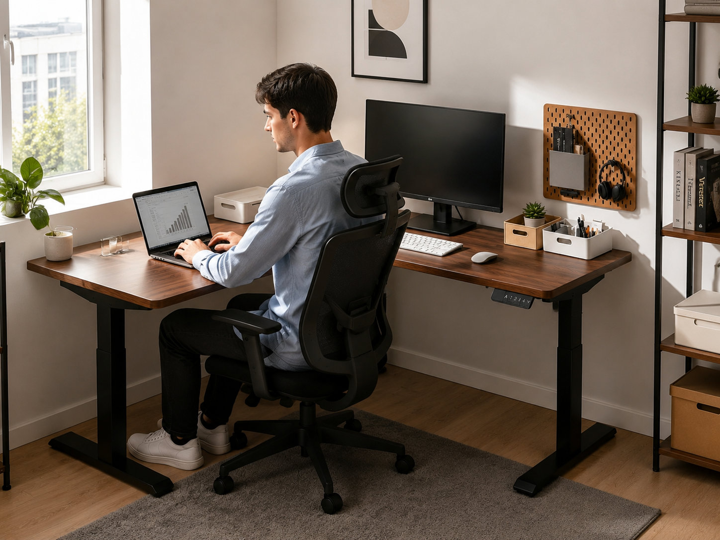 Why L-Shaped Single Motor Electric Standing Desks Are a Smart Choice for Global Wholesale Buyers