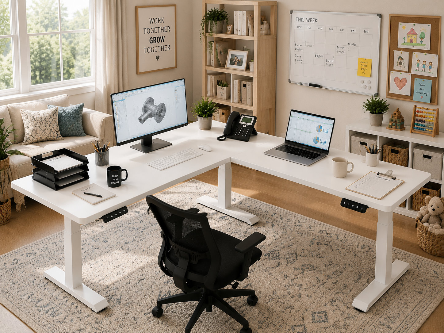 How Large Retailers Can Build a Competitive L-Shaped Standing Desk Category