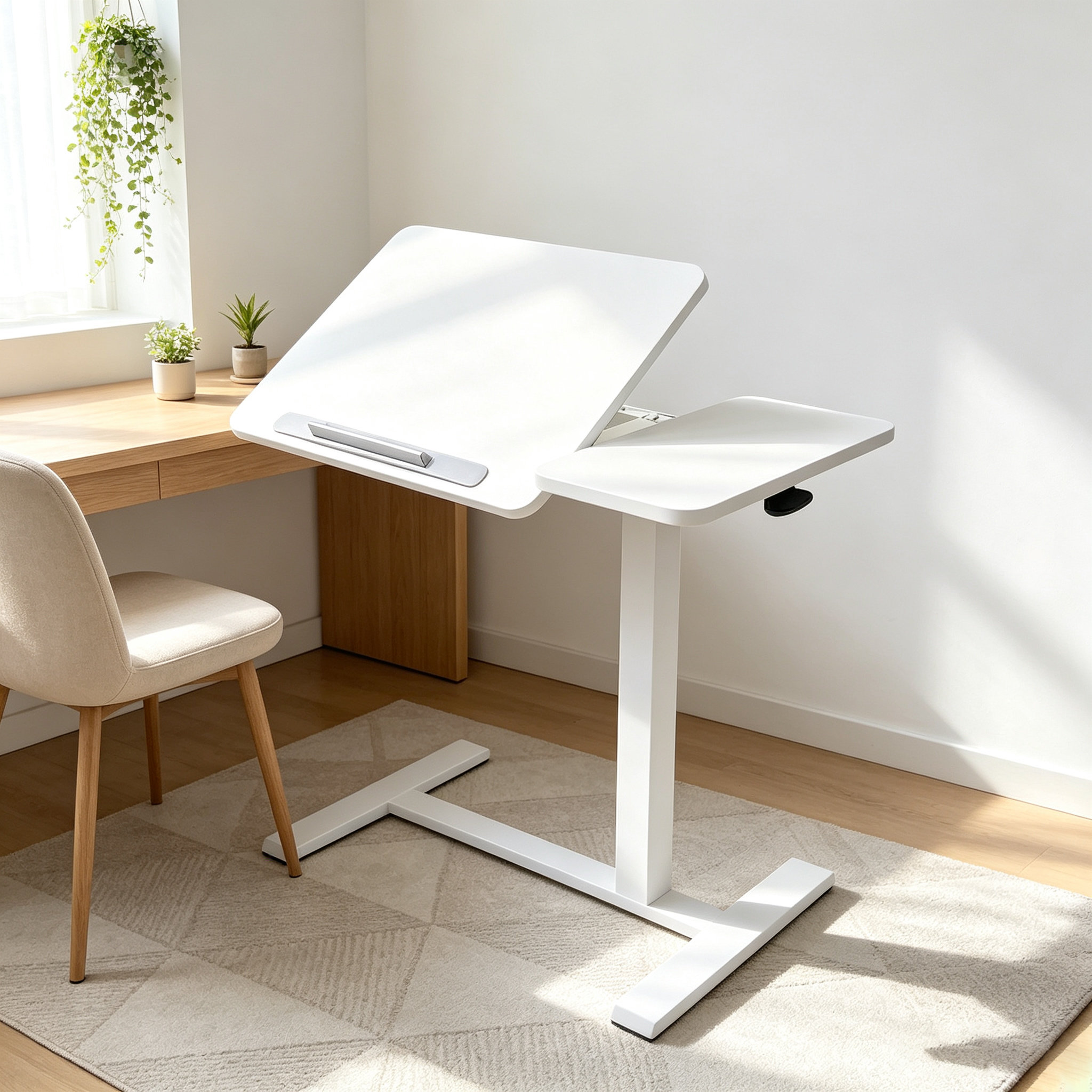 DY-03 Wholesale Non-Electric Bedside Desk, OEM-Ready Structure and Export Packaging for Distributors