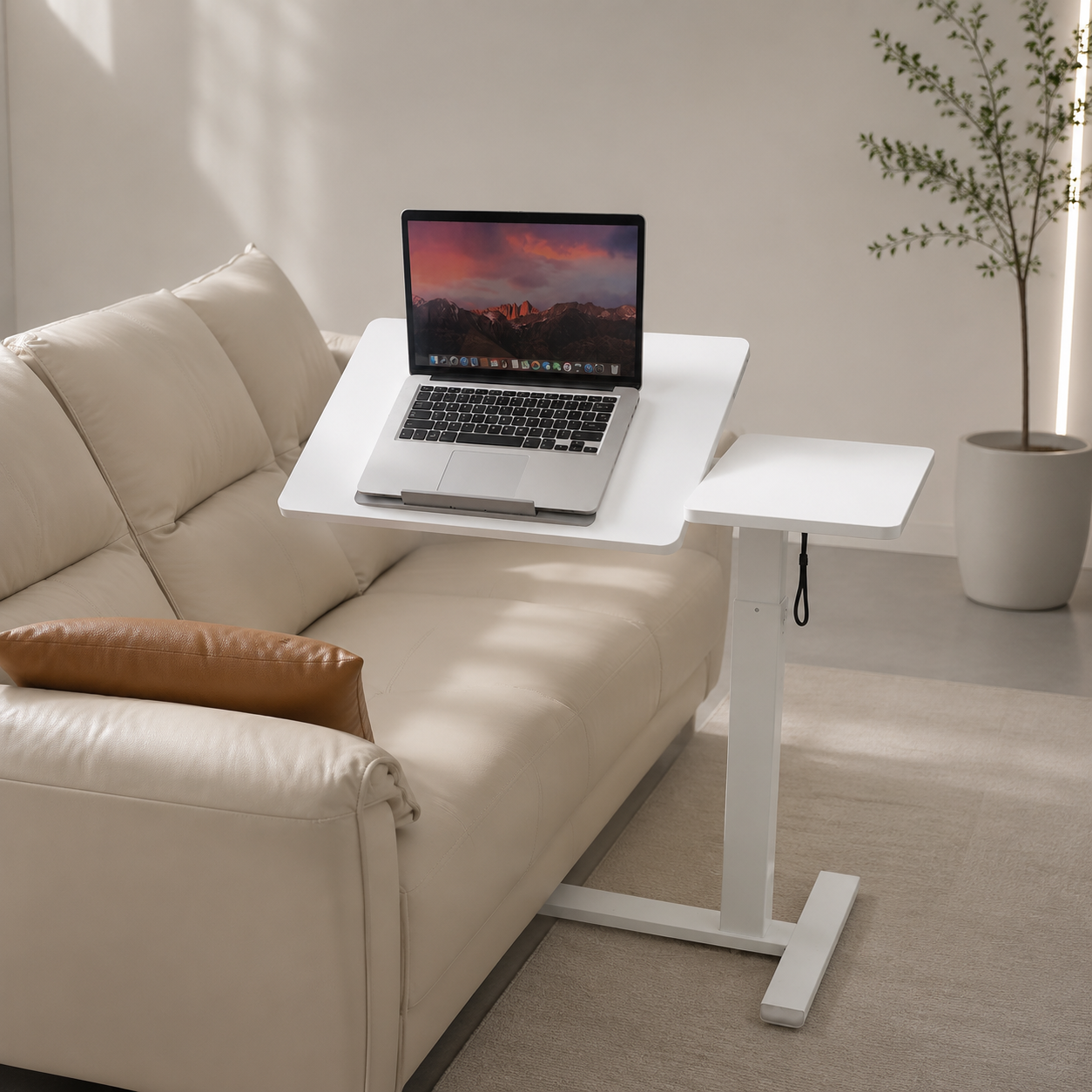 DY-03 No-Electricity Height Adjustable Desk, Low-Maintenance Operation for Remote Office Furniture Distributors