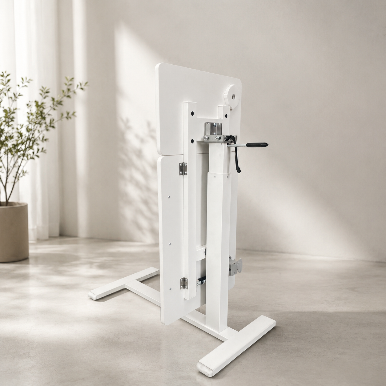 DY-03 Adjustable Pneumatic Lectern Desk, Compact Presentation Utility for Education and Seminar Spaces