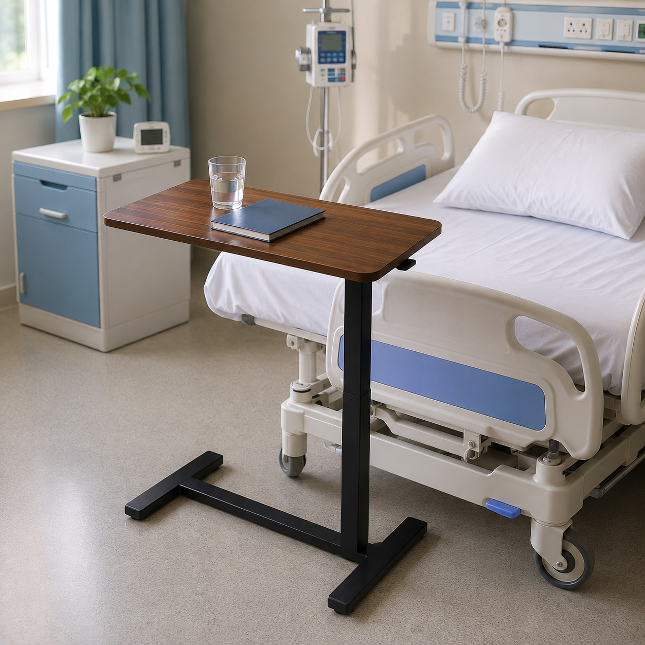 DY-02 Full-Panel Standing Desk, Unified Work Surface for Procurement Offices and Document Review