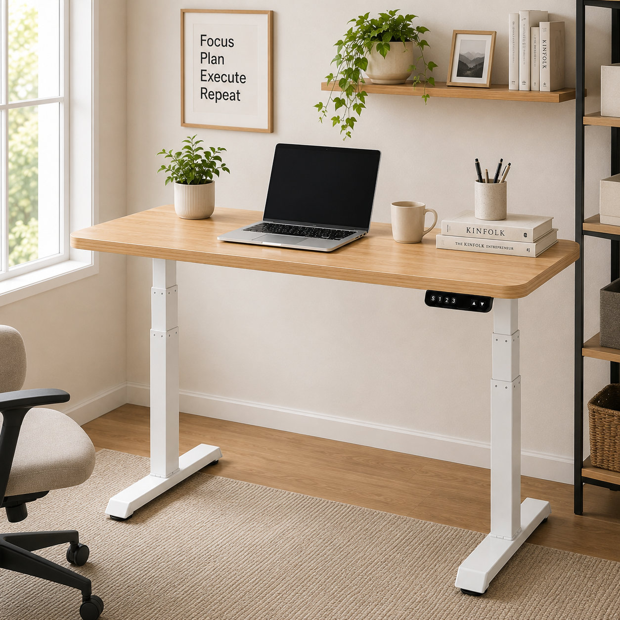 ZY-03 B2B Standing Desk Base with Dual Motor 3-Stage Lift and Scalable Telescopic Frame for Importer Private-Label Programs