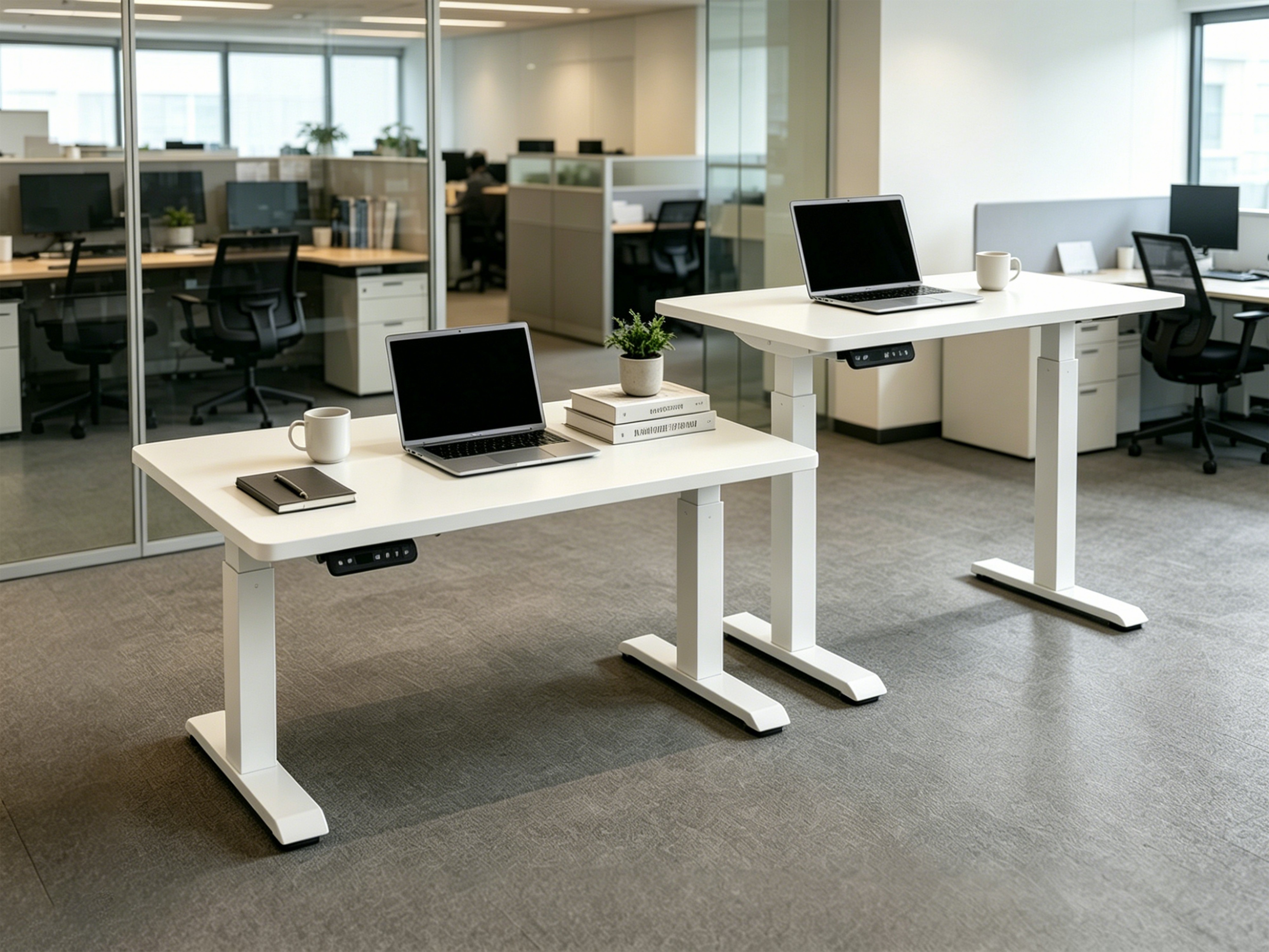 How Do Dual Motor Standing Desks Improve Employees’ Daily Office Comfort?