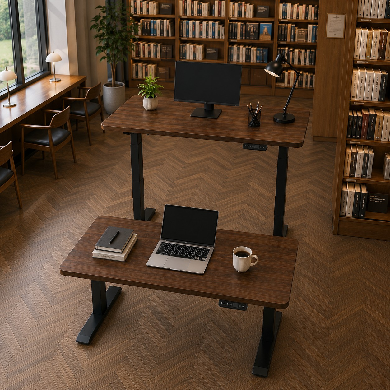 ZY-02 Intelligent Two-Stage Dual Motor Standing Table with Stable Lift System for Corporate Procurement