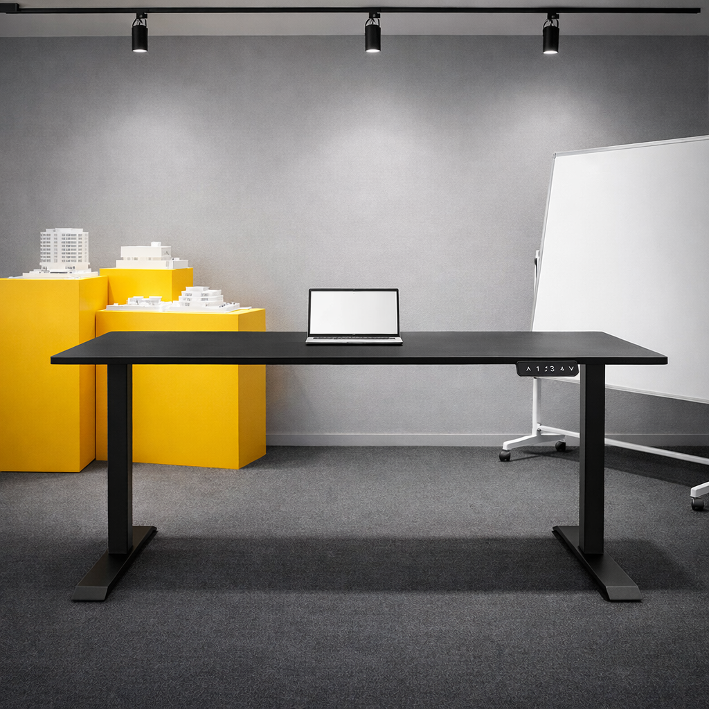ZY-02 Dual Motor 2-Stage Standing Desk Modern Corporate Workspace