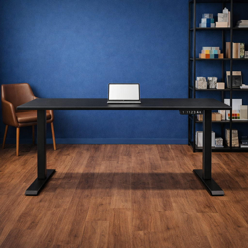ZY-02 Dual Motor 2-Stage Standing Desk Minimal Workspace