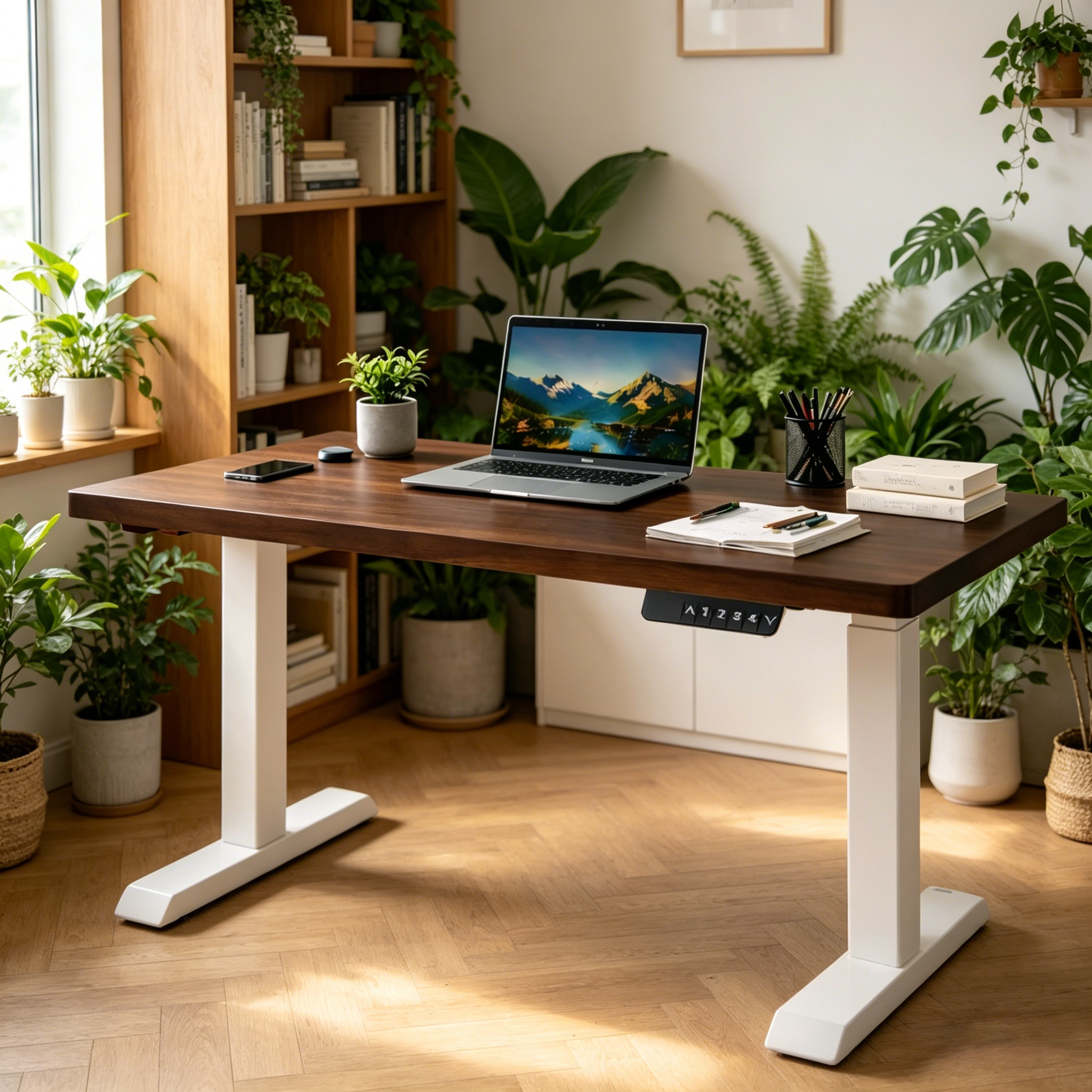 ZY-02 Two Stage Electric Standing Workstation Dual Motor Stability for Furniture Importers