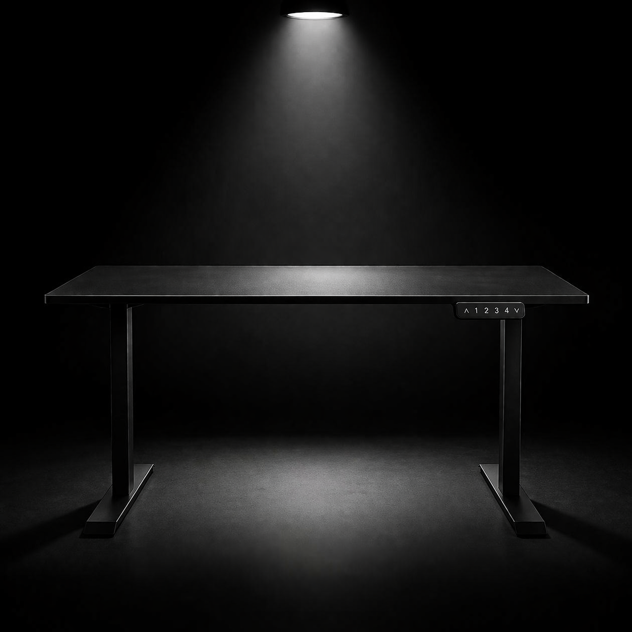ZY-02 Dual Motor 2-Stage Standing Desk with Pet-Friendly Spacious Design for Home Workspace and Lifestyle Interiors