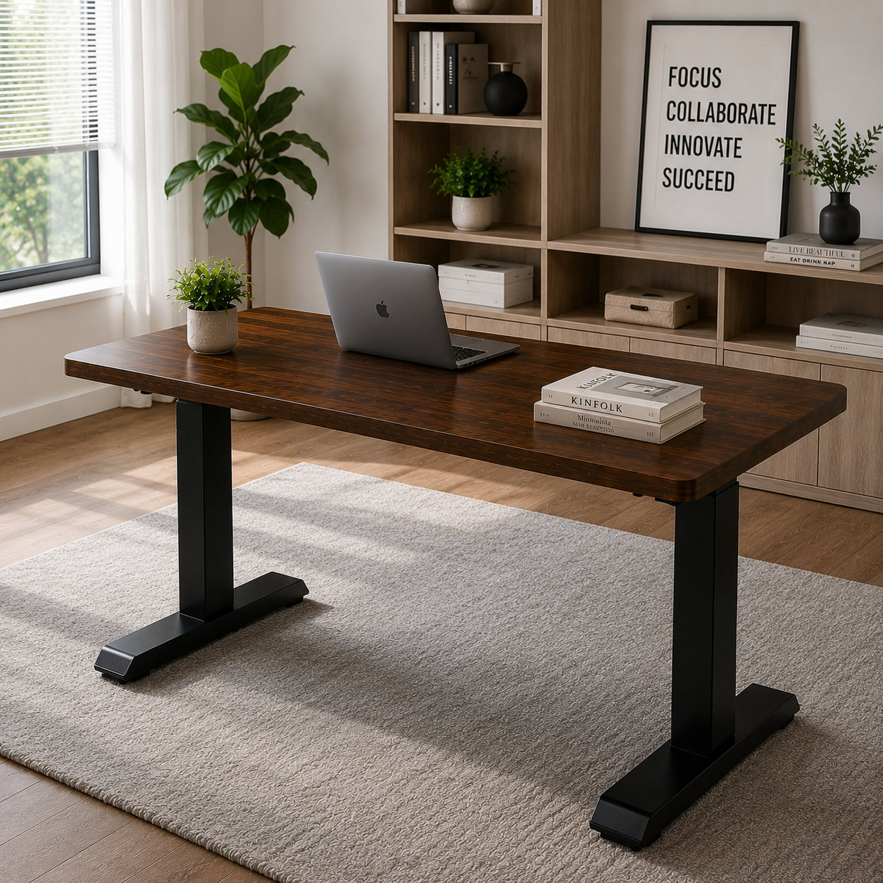 ZY-02 Dual Motor Lift Table 2-Stage Ergonomic Office Desk for Wholesale Distribution