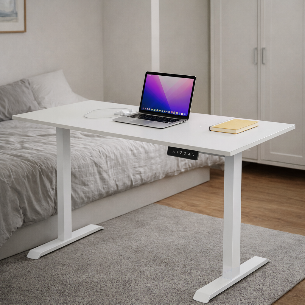 ZY-02 Dual Motor 2-Stage Electric Standing Desk for Modern Minimalist Home and Office